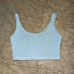 Brandy Melville Blue Tank Crop Top